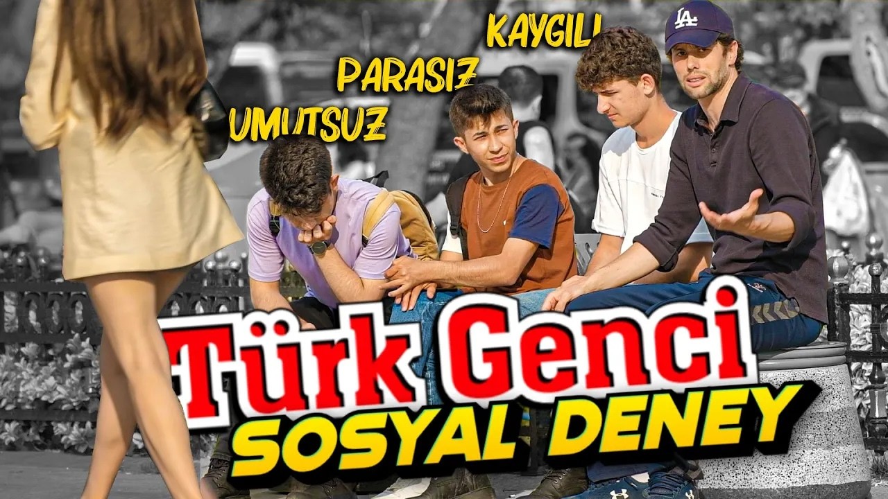 TÜRK GENCİ KAYGILI MI MUTLU MU? (BU VİDEO SANA İYİ GELECEK)⧸ SOSYAL DENEY