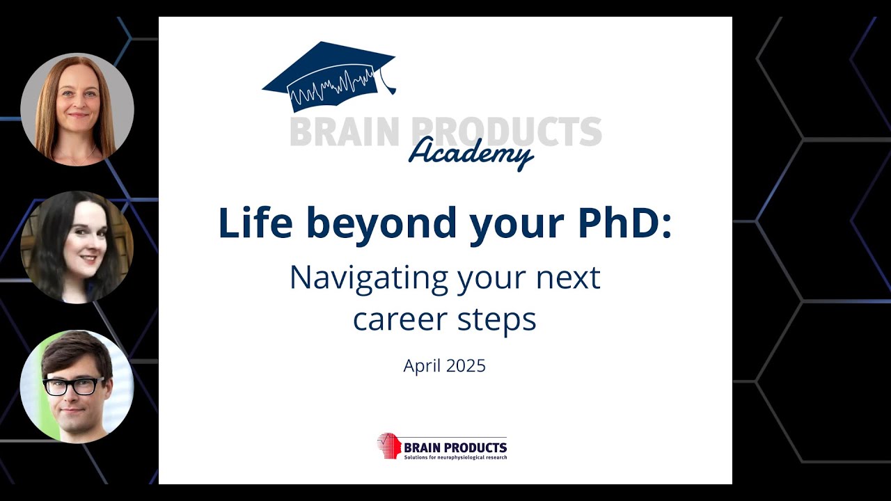 BP Academy Webinar Recording: Life beyond your PhD: Navigating your next career steps