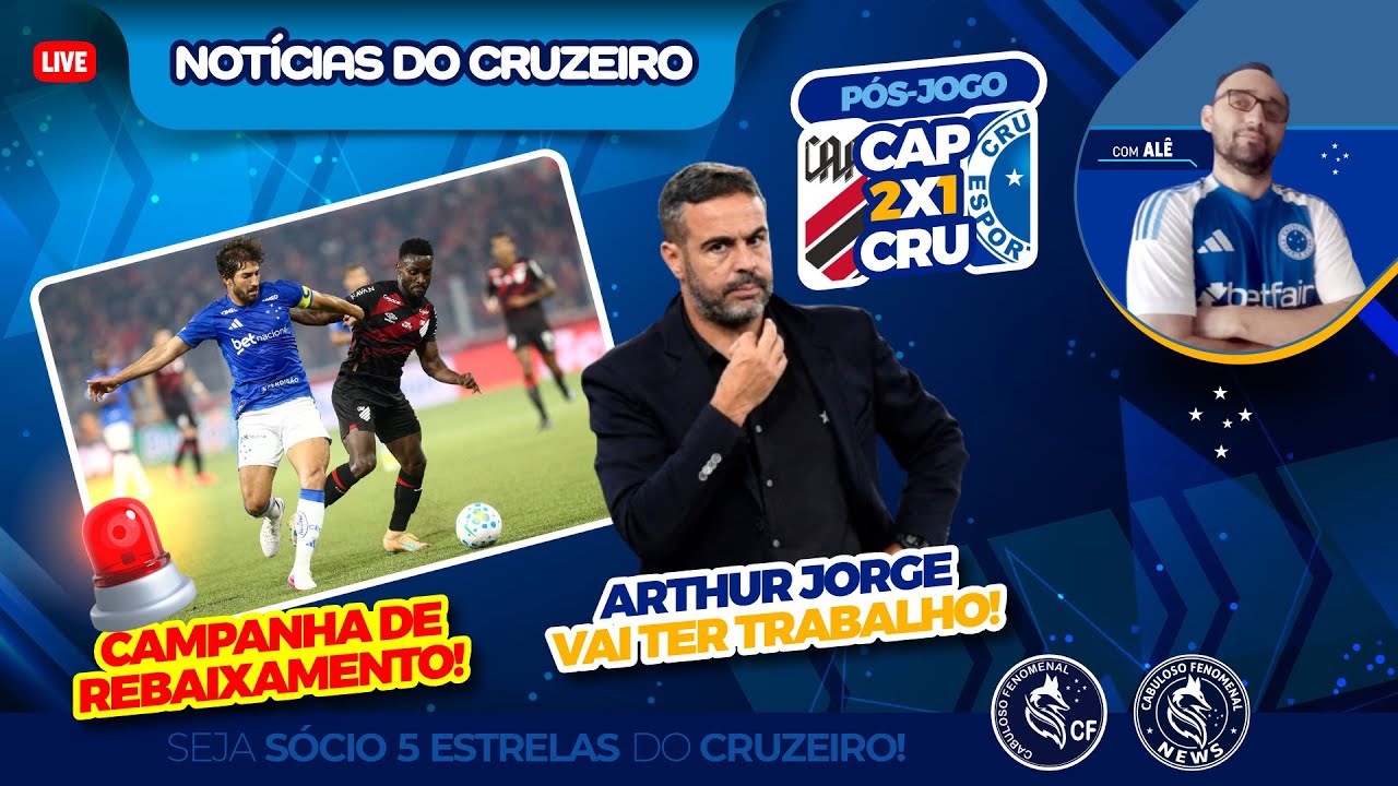 CAMPANHA DE REBAIXAMENTO / ARTHUR JORGE VAI TER TRABALHO / PÓS-JOGO CAP 2X1 CRU / CABULOSO FENOMENAL