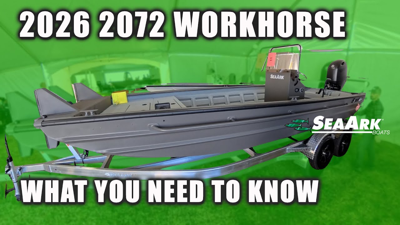 ДИЛЕРСКАЯ ВЫСТАВКА SEAARK 2026 &mdash; ОБЗОР ЛОДКИ 2072 WORKHORSE С ДВИГАТЕЛЕМ SUZUKI 250 Л.С. ОТ SOUTH...