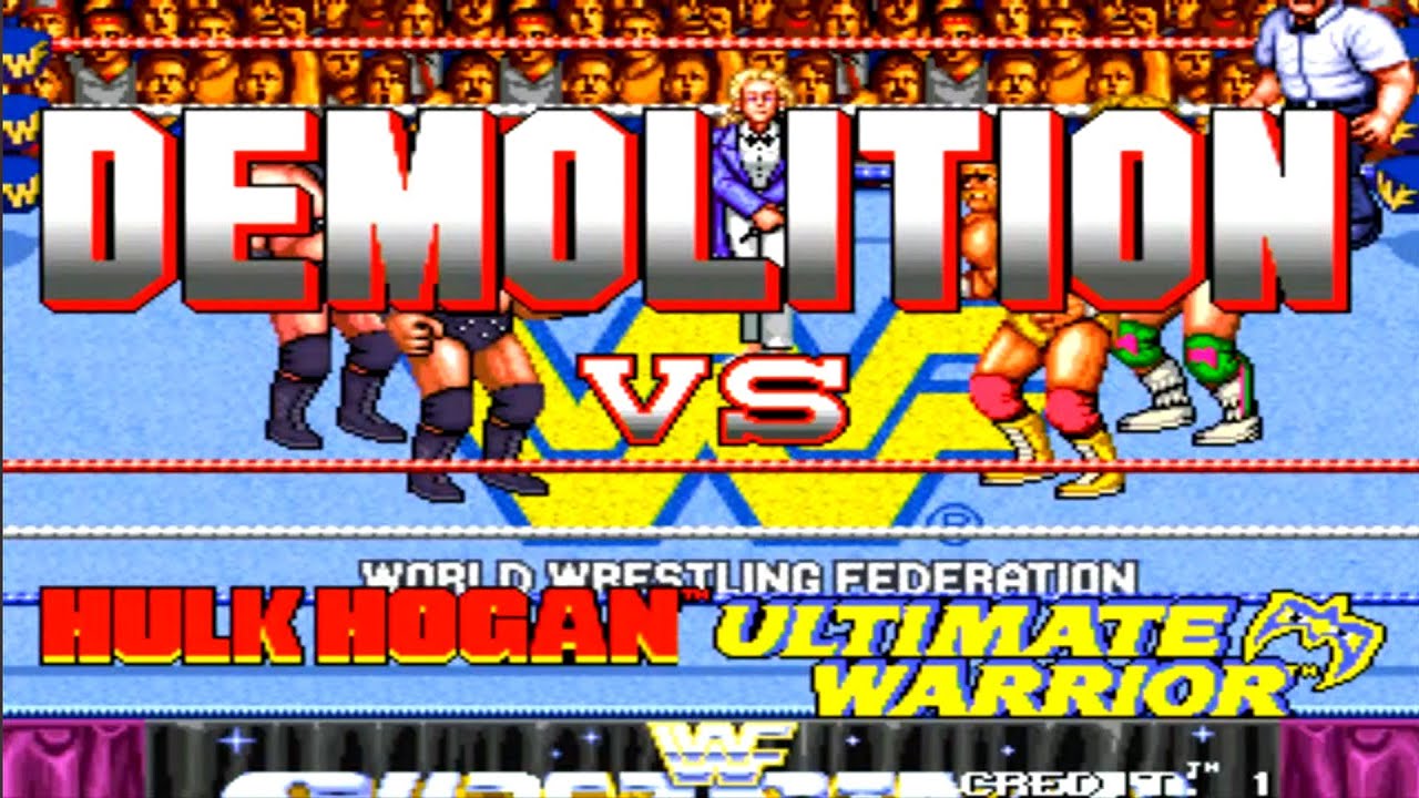 WWF WrestleFest - Demolition VS Ultimate Warrior & Hulk Hogan