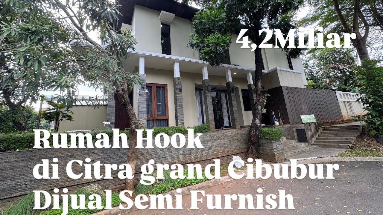 Rumah Asri di Citra Grand Cibubur luas 11,7 x 30 