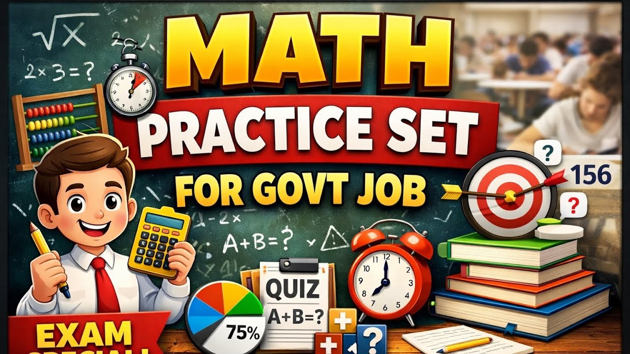 Math Practice Set 1 ।। WBSSC Group C & D Math