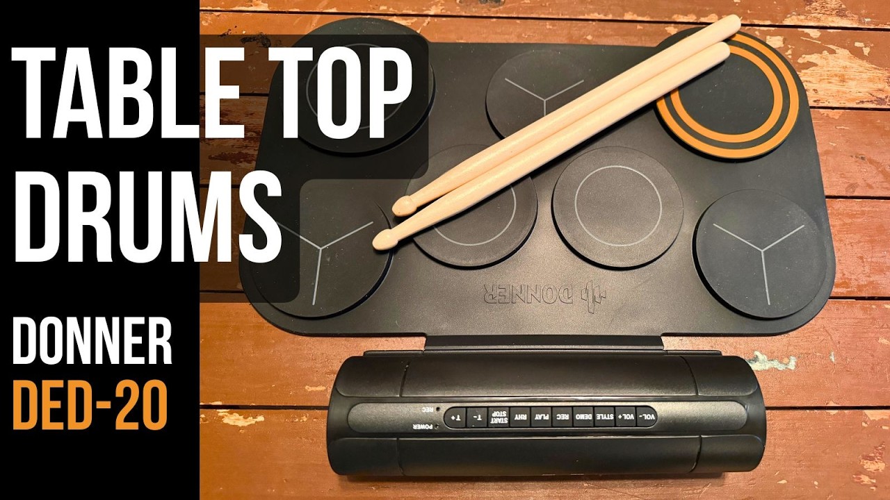 Donner DED-20 Electronic Drum Pad Demo
