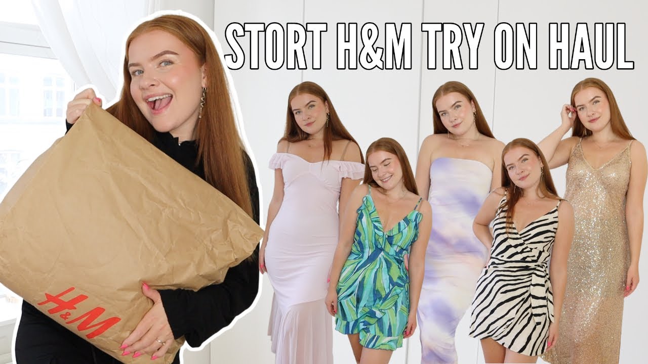 H&M TRY ON HAUL 2023 ♡ Amalie Sode