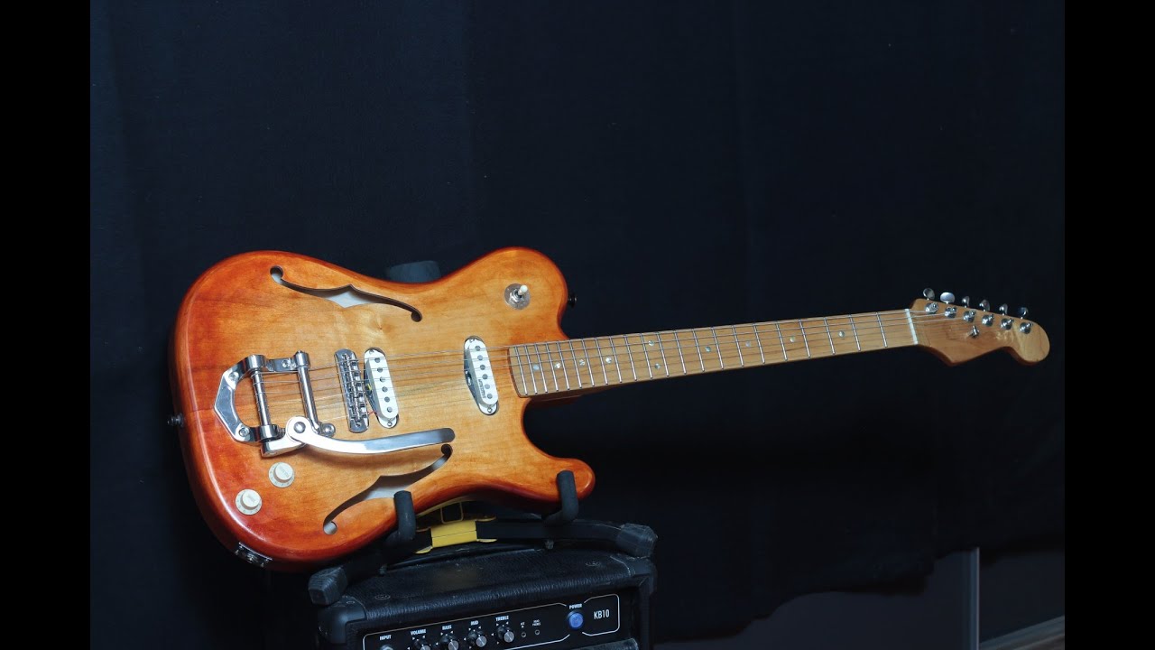 Kendi Hollow Body Elektro Gitarımı Yaptım