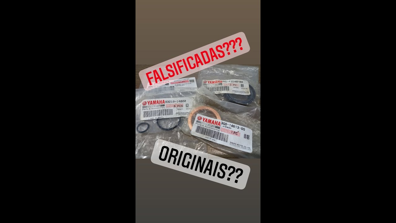 Falsificadas? Não compre peças yamaha antes de ver esse vídeo!!