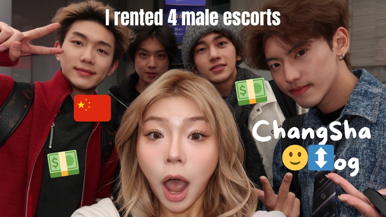 rented 4 bfs for a day| changsha vlog👀‼️