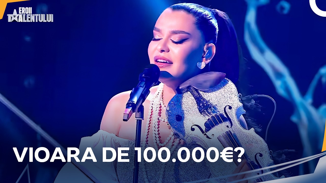 A Invins Interdicția Tatălui! Show Total Cu Vioara de 100.000 De Cristale!  | Românii au Talent