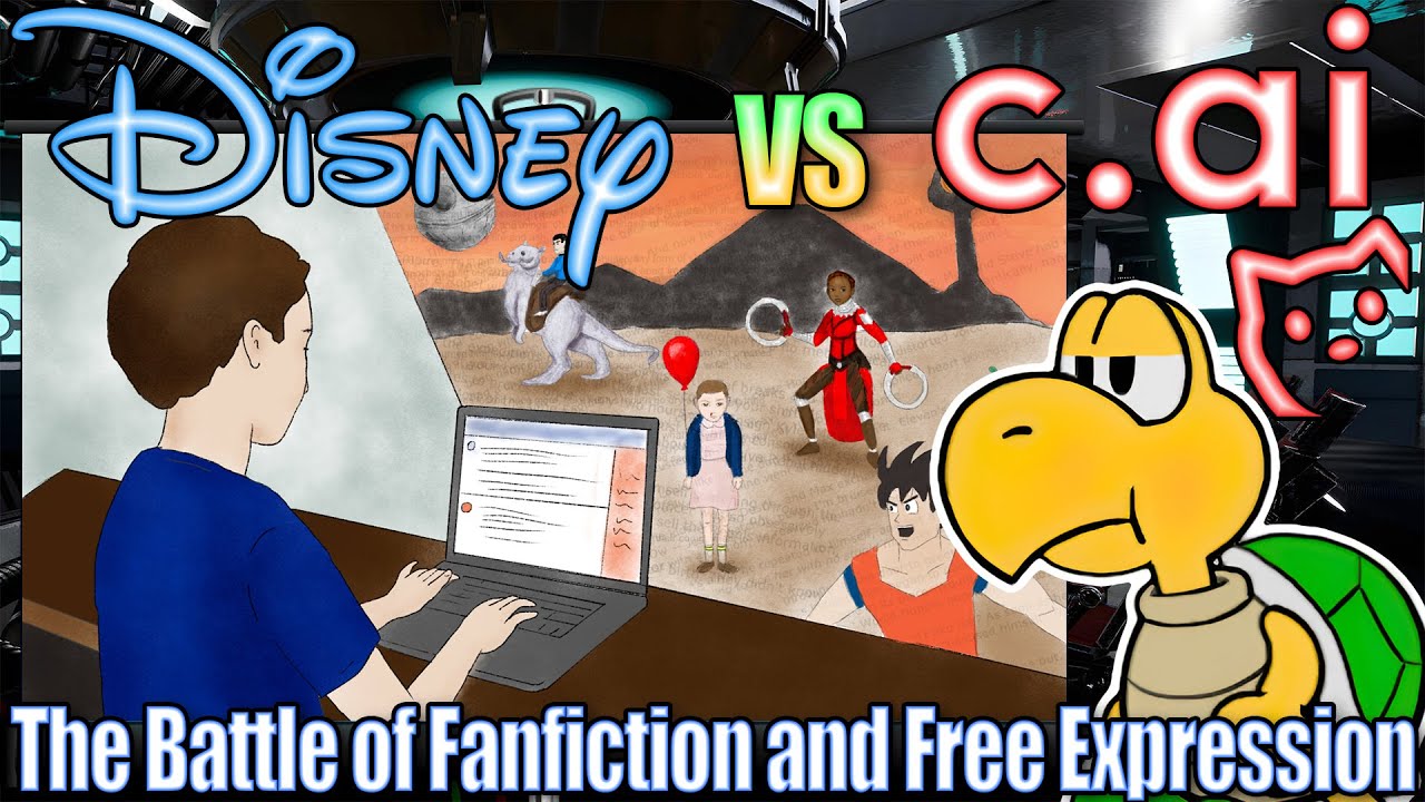 Disney vs Character.AI: The Battle of Fanfiction and Free Expression