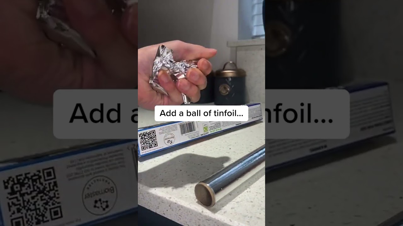 Tin Foil Dishwasher Hack for Sparkling Glasses & Cutlery!