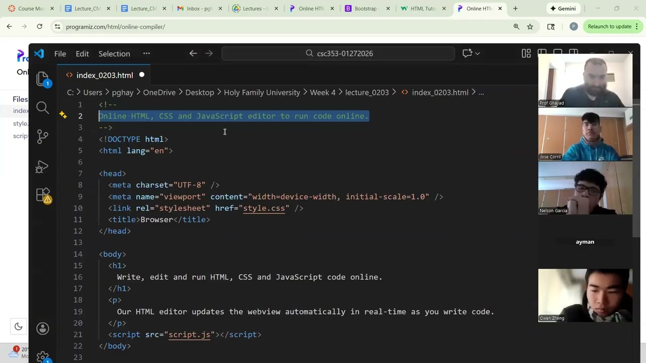 Intro to Web Development with JavaScript I