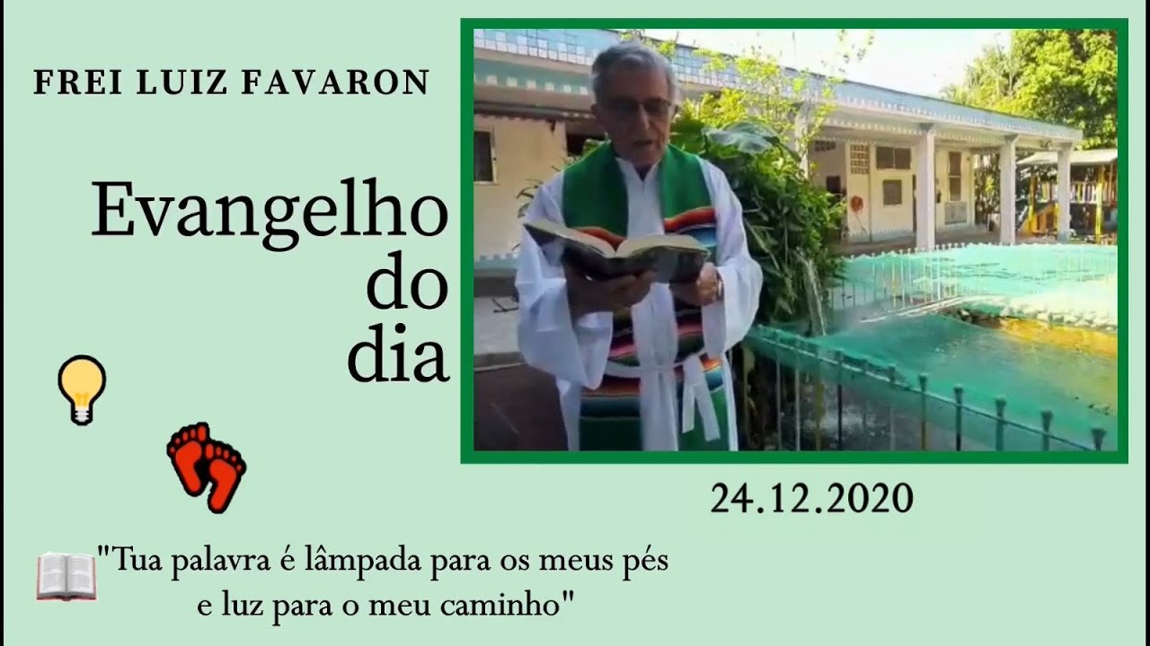 24.12.2020 - Frei Luiz Favaron. Lucas 2, 1 - 7