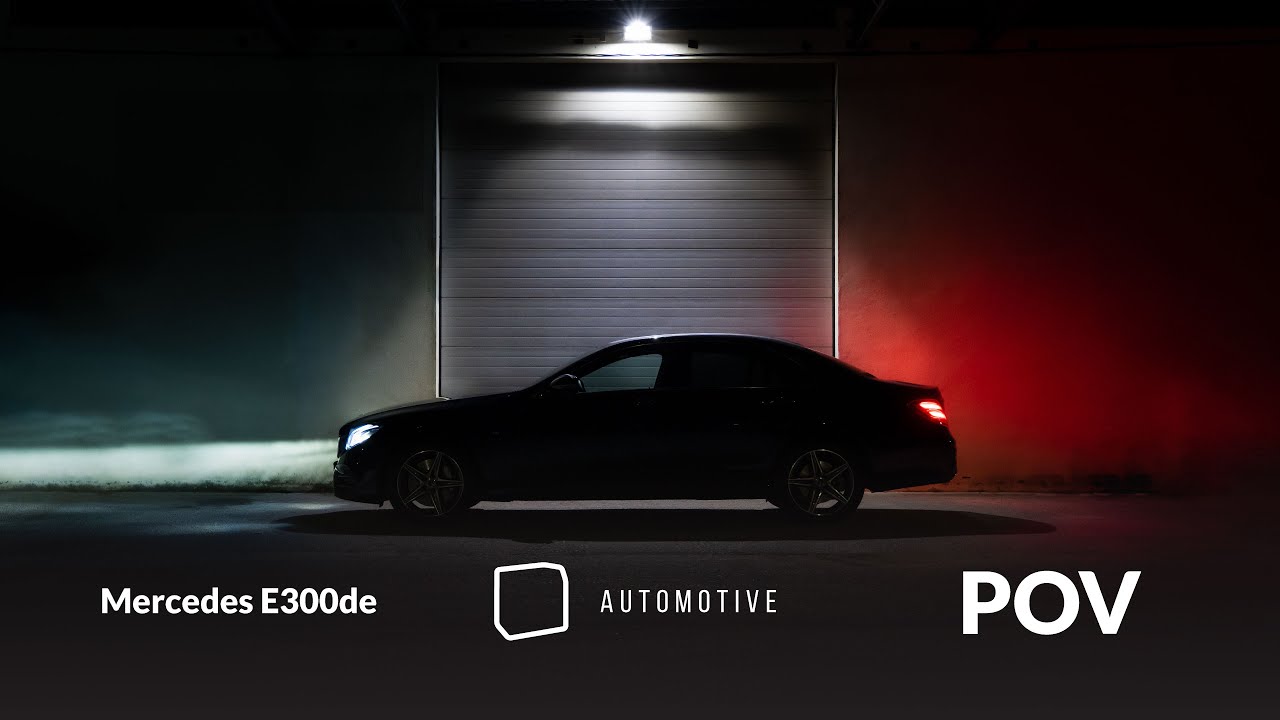 Mercedes E300de - POV noturno