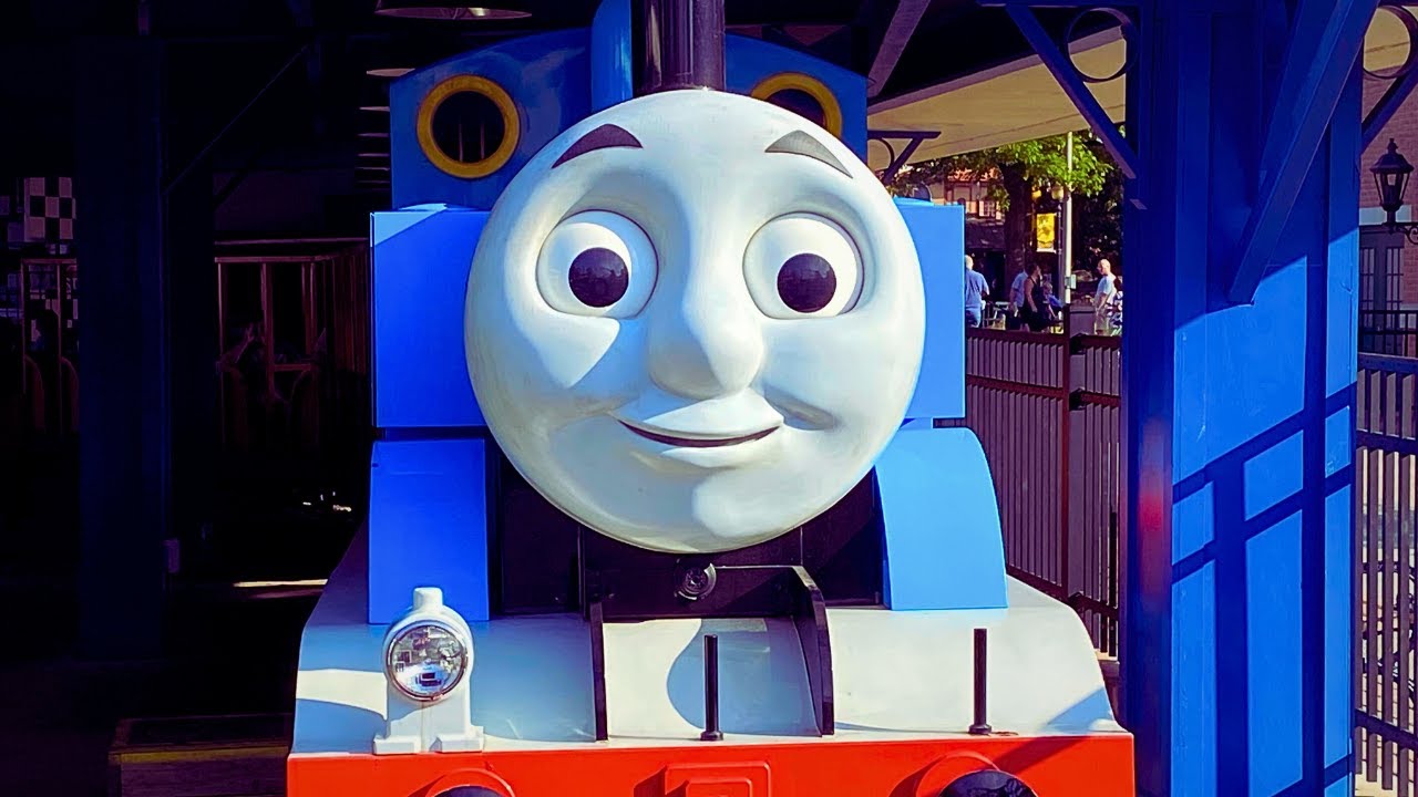 KENNYWOOD PHANTOM FALL FEST RIDING THOMAS THE TRAIN-THOMAS ENGINE IS BACK!!