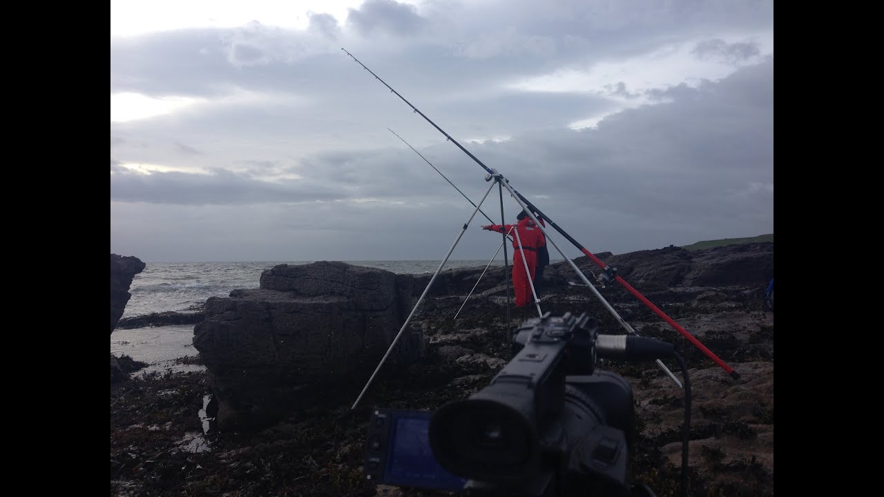 Cod madness!! Scottish cod fishing competition - shore to sea - 2013 - with Andy Richardson