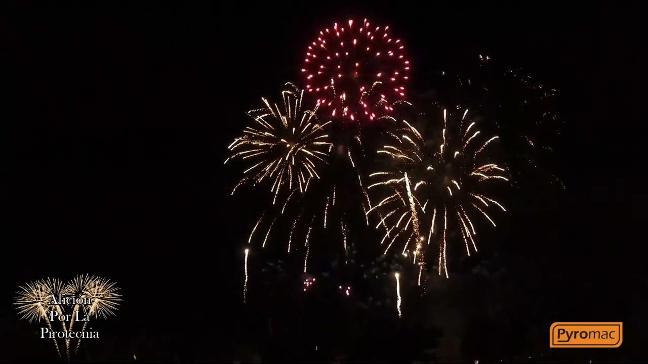 Fuegos Artificiales 2024, Pinto , Hermanos Caballer.