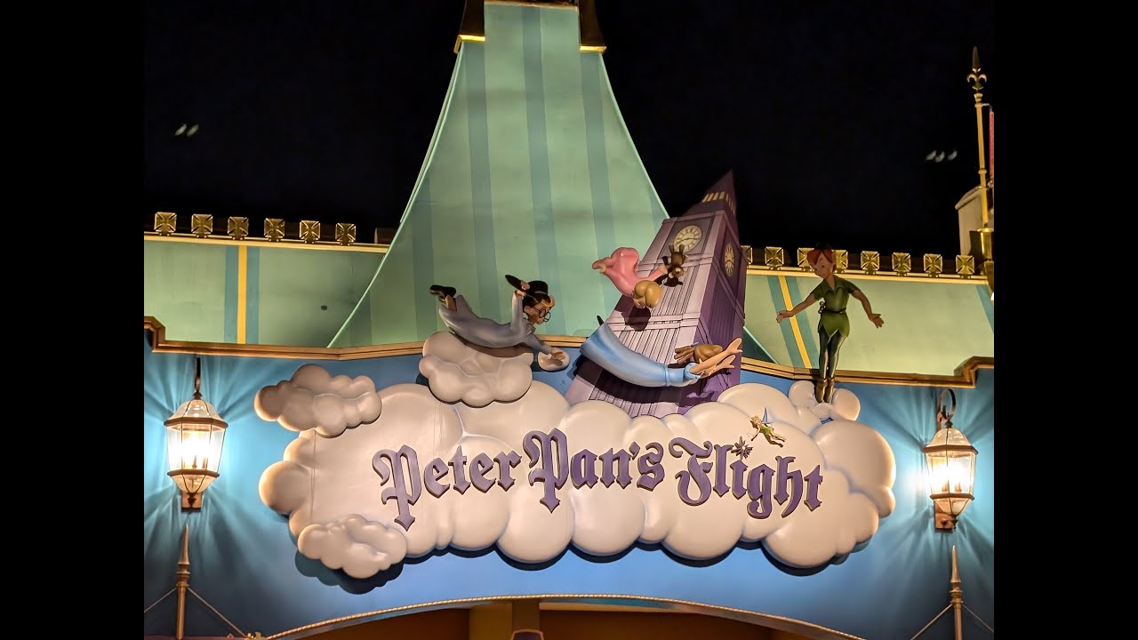 Peter Pan's Flight - 4K Full Ride POV - Magic Kingdom Park - Fantasyland - September 2024 - Disney