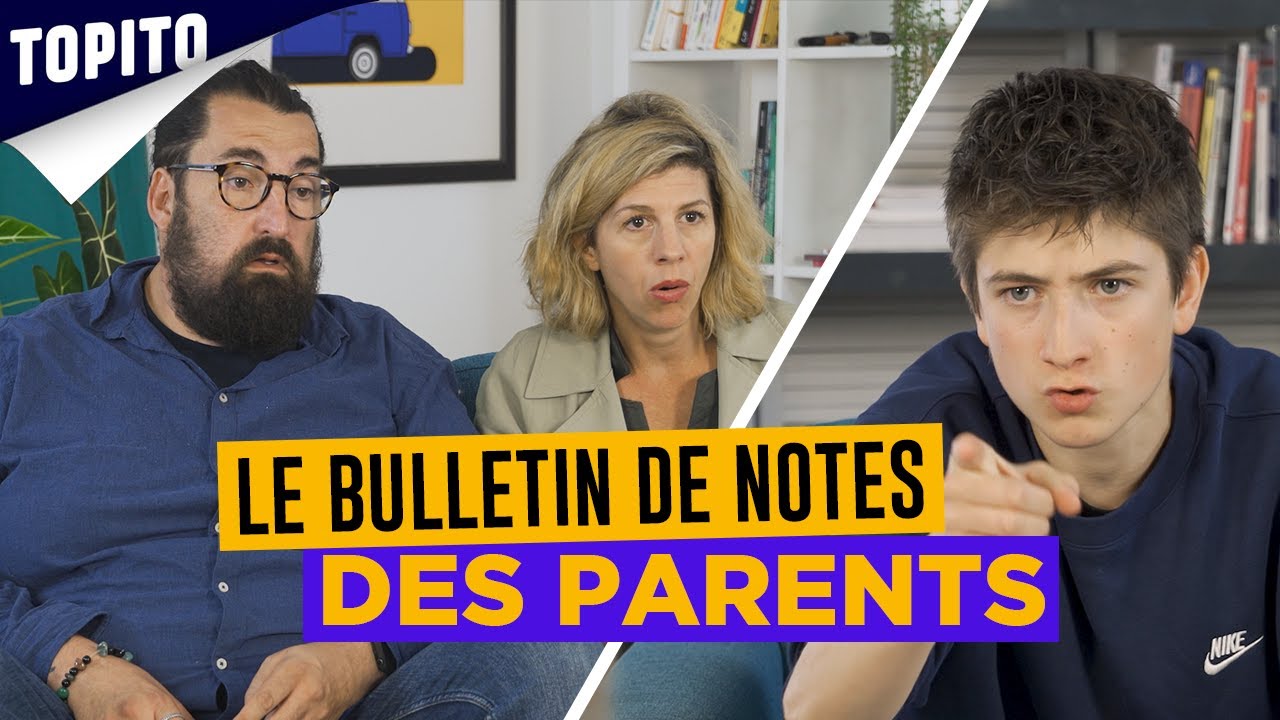 Le bulletin de notes des parents