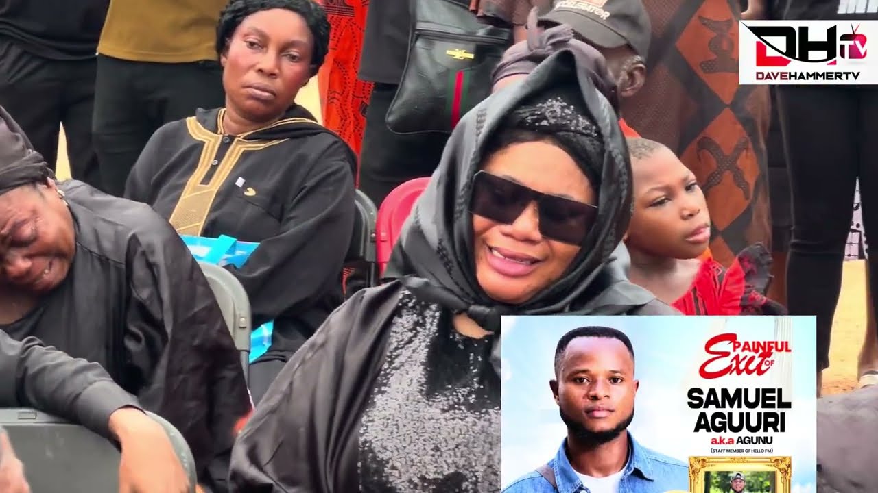 SAD DAY FOR  DESPITE MEDIA WORKERS  AS SAMUEL AGUIRI OF HELLO FINALLY GOES HOME. 