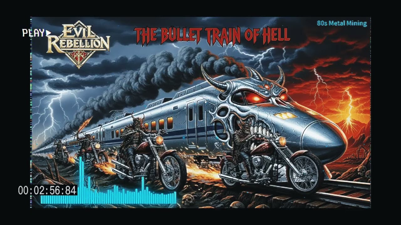 EVIL REBELLION – ( - The Bullet Train Of Hell - ) 80-S METAL 2026
