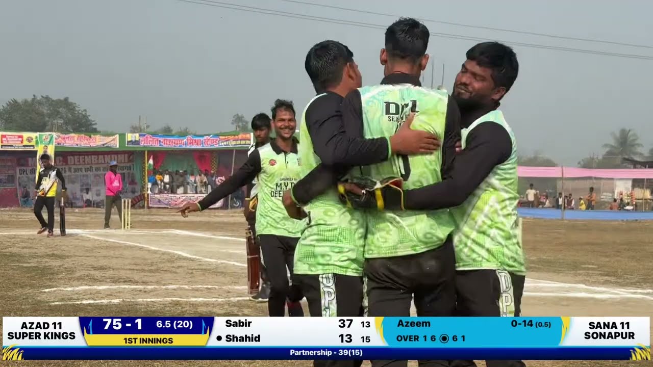 Azad 11 Super Kings Vs Sana 11 Sonapur 