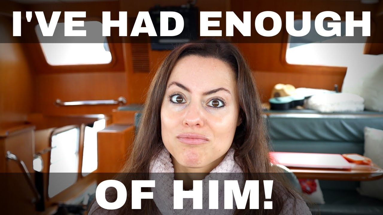 LIVING ON A BOAT: I've Had ENOUGH of my Captain's BAD attitude! Plus, weekly Q&A! [NORDHAVN 43]