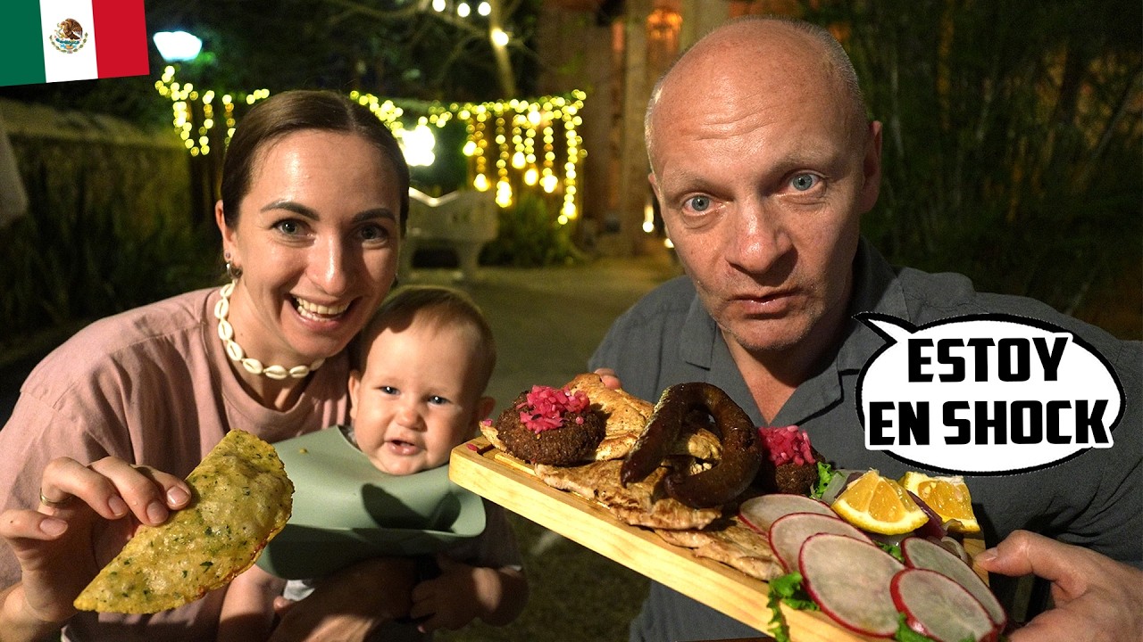 PAPÁ RUSO PRUEBA COCINA MAYA POR PRIMERA VEZ 😱🔥