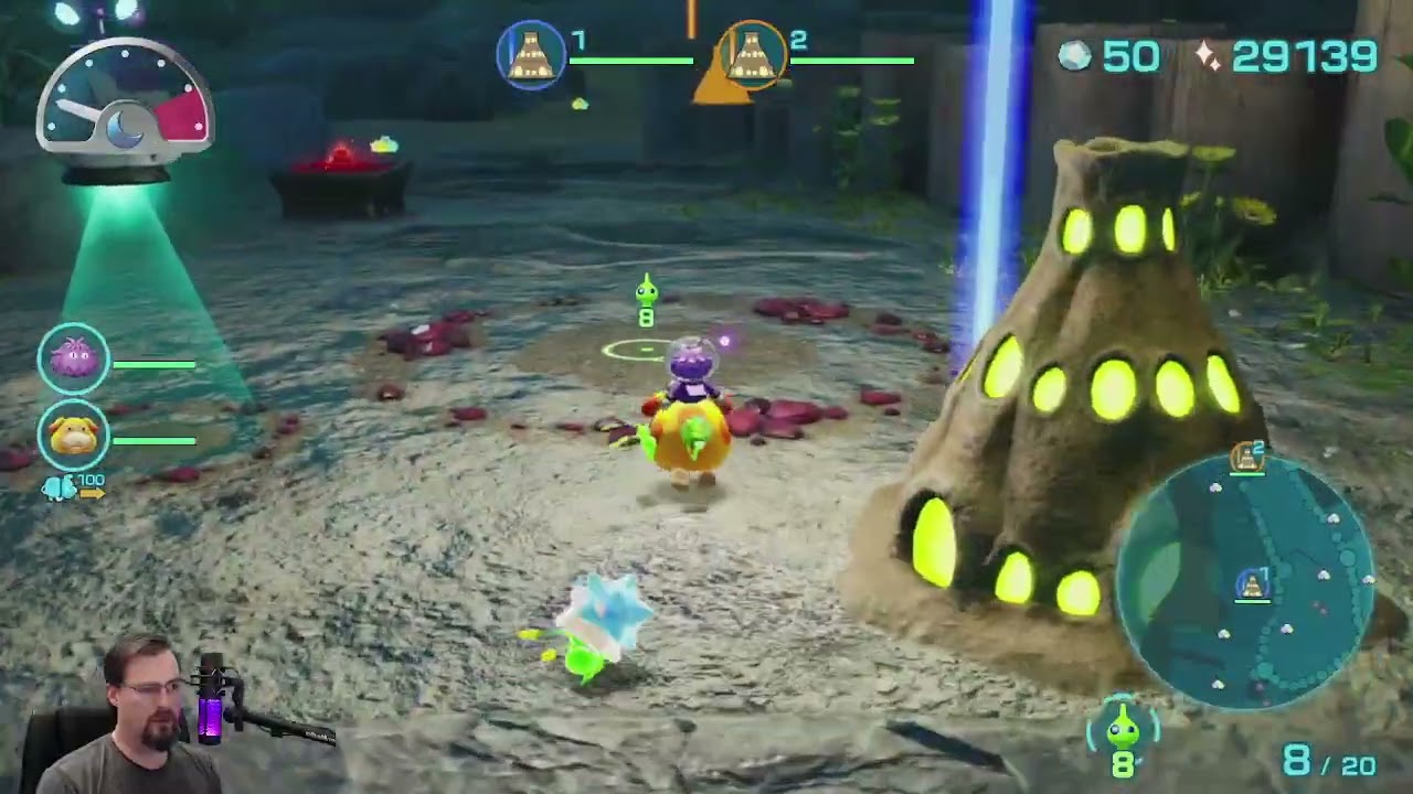 [Pikmin 4 - #11] We need more glow sap for the recovery operation!