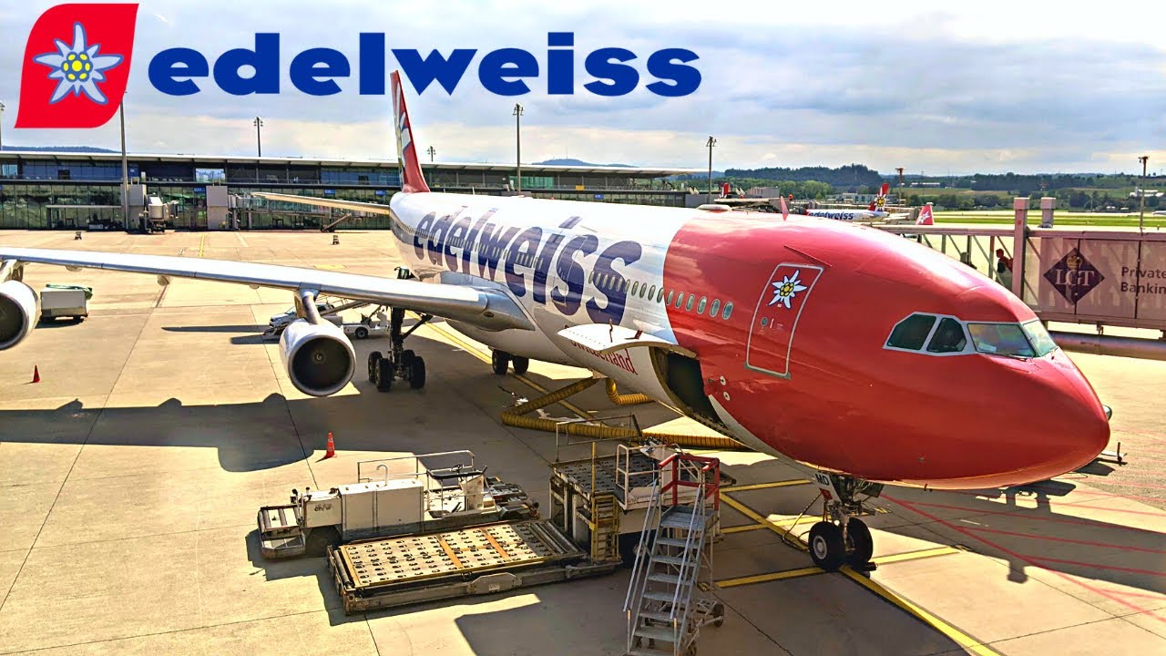 EDELWEISS AIRBUS A340-300 (Эконом) из Цюриха на Ибицу