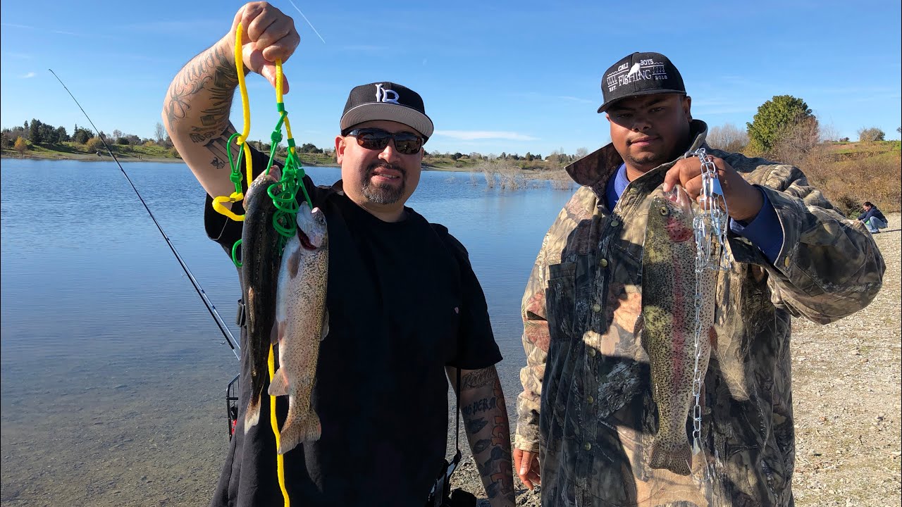 Mt Lassen Rainbow Trout Fishing At Quarry Lakes