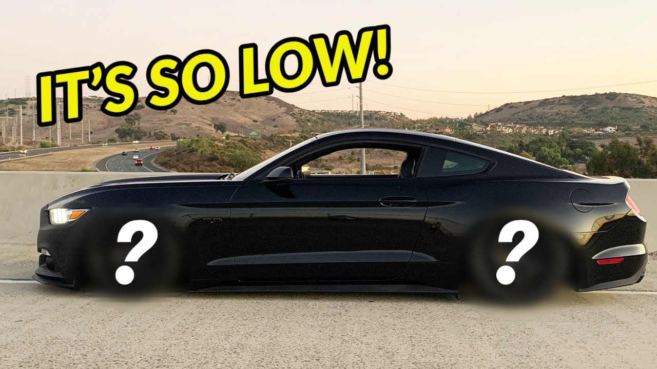 Installing Air Bag Suspension On My S550 Mustang GT! (FIRST AIR OUT)