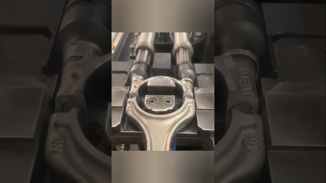 Connecting Rod that looks like Broken; but it's actually Genius. #engine #manufacturing #mechanic