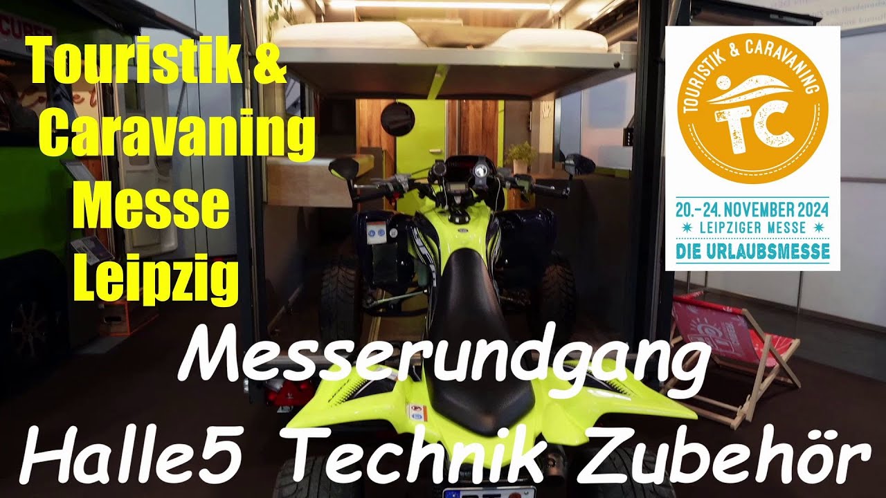 Touristik & Caravaning Messe Leipzig / Technik, Zubehör, Zelte und Fahrzeuge in Halle 5 / #vlog170
