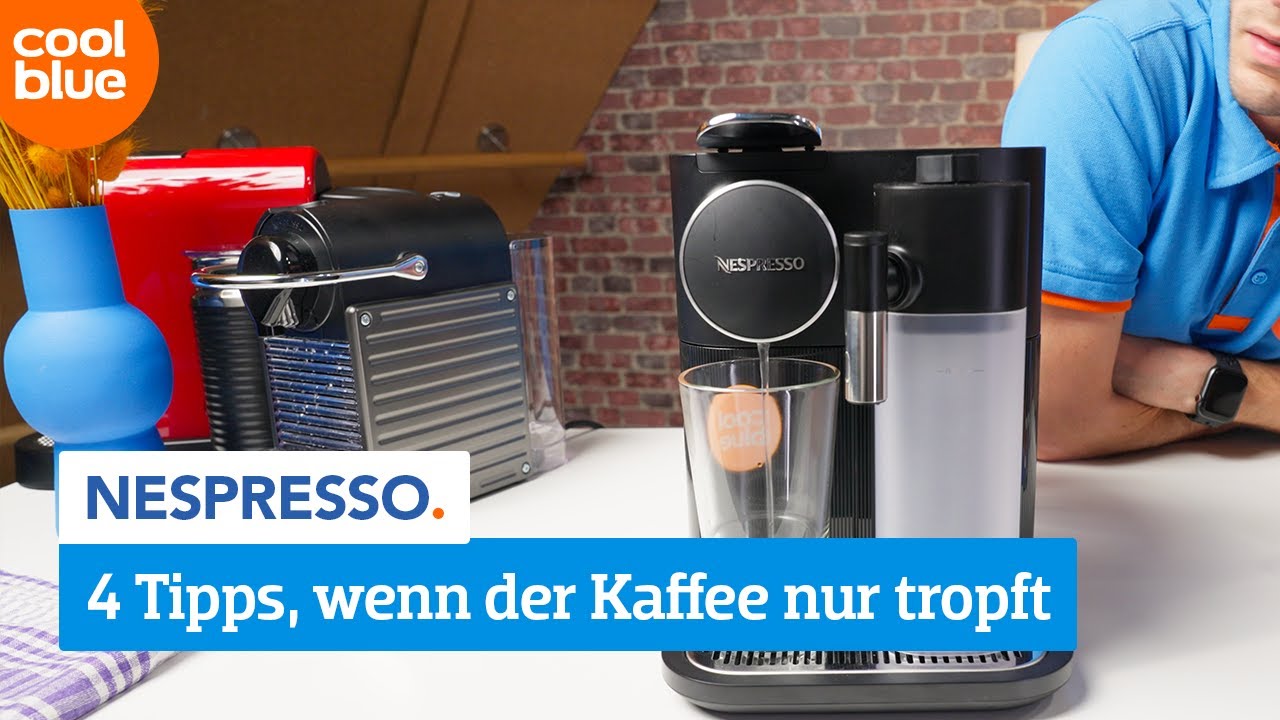 Was solltest du machen, wenn der Kaffee in deiner Nespresso nur langsam durchl&auml;uft?