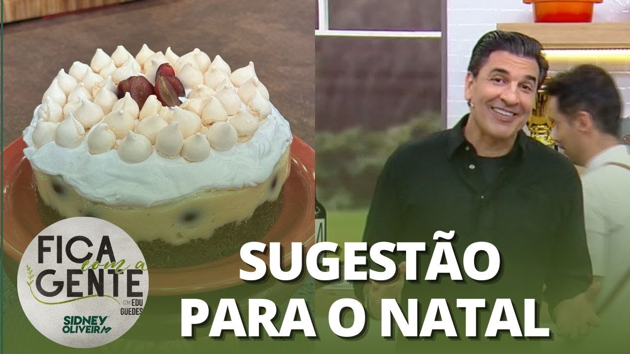 Edu Guedes ensina receita DELICIOSA de TORTA DE UVA | Fica com a Gente