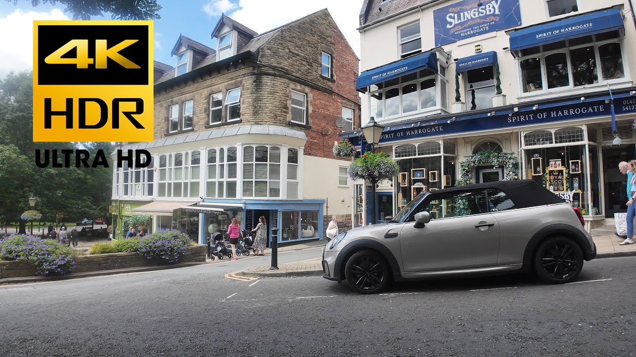 Harrogate Walk Through (17.7.24) (4K,HDR)