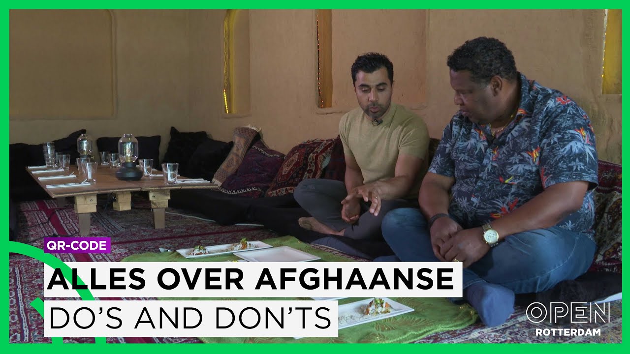 Quintis leert alles over de do's and don'ts uit de Afghaanse cultuur | QR-CODE