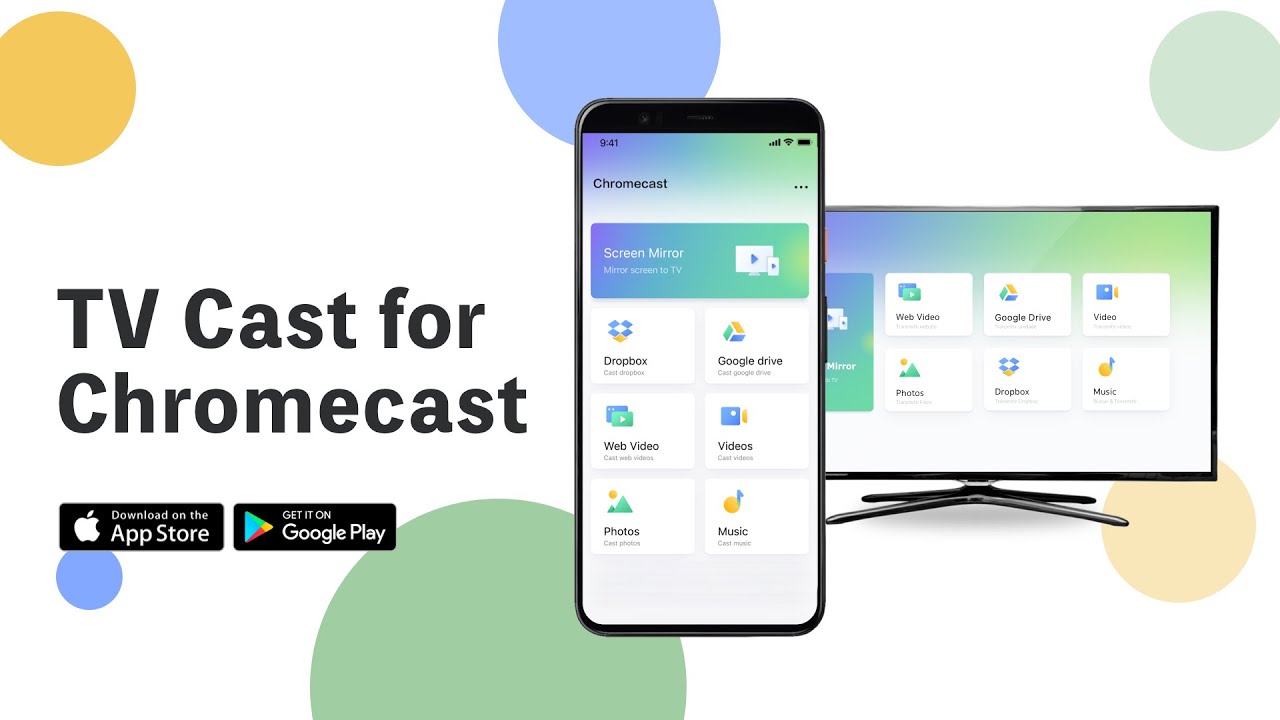 Cast Web Videos & Photos from Mobile Device to TV | TV Cast for Chromecast