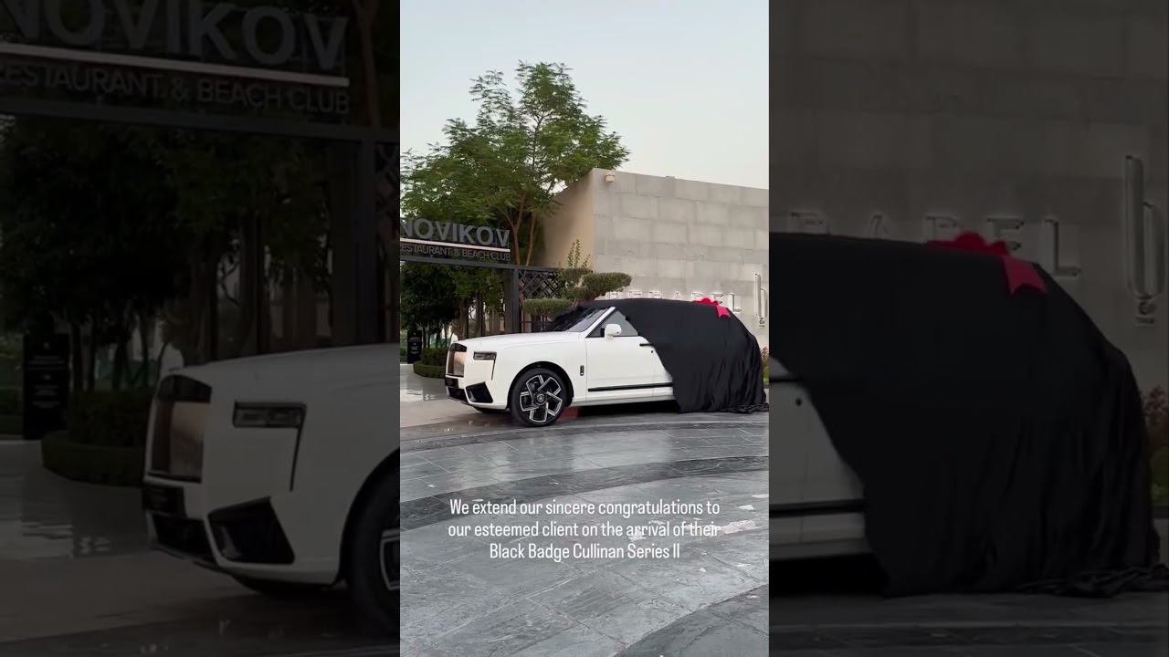 Rolls-Royce Cullinan Black Badge Series II | Grand Unveiling
