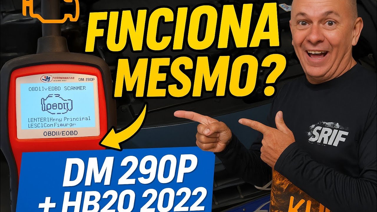 Testando o Scanner DM 290P no HB20 2022 — Funciona Mesmo?