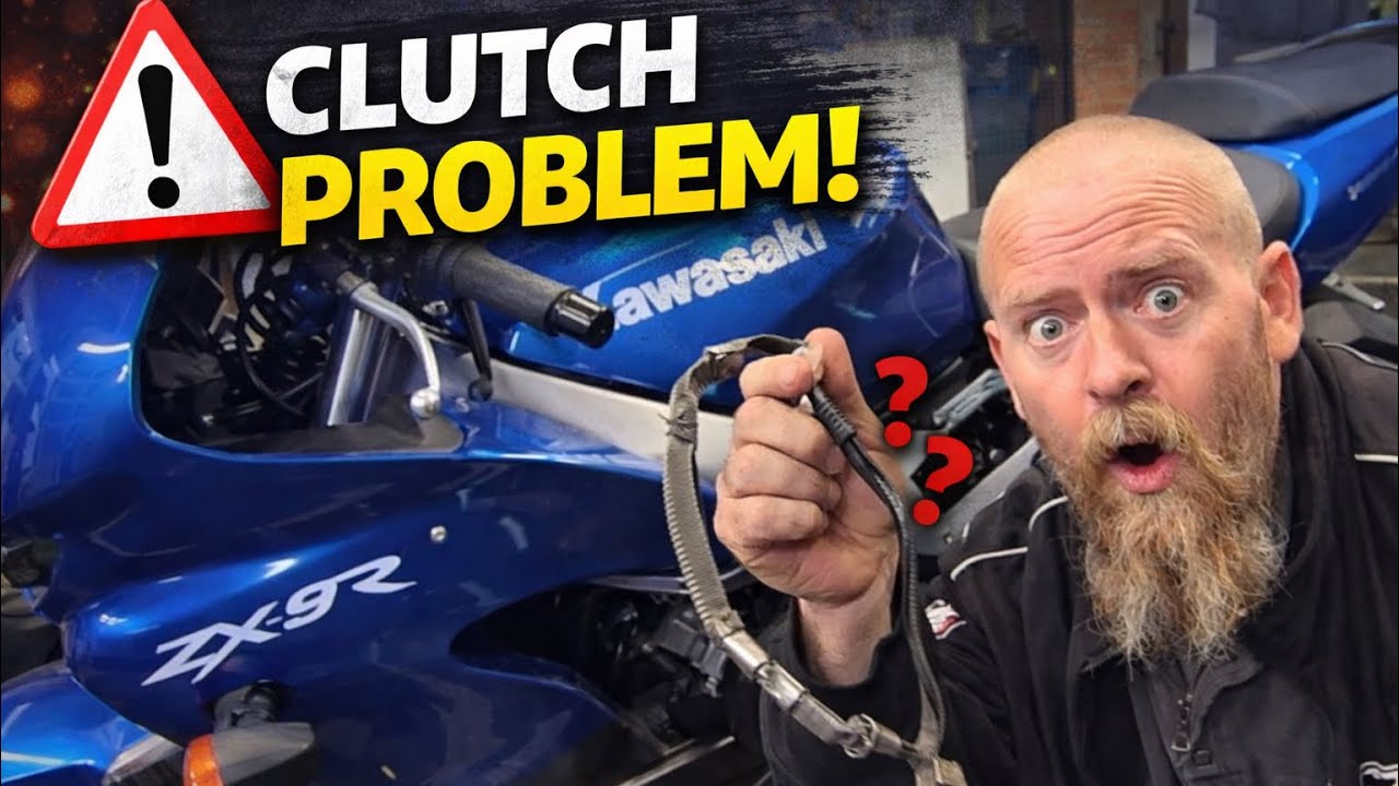 Проблема со сцеплением на Kawasaki ZX9R решена.