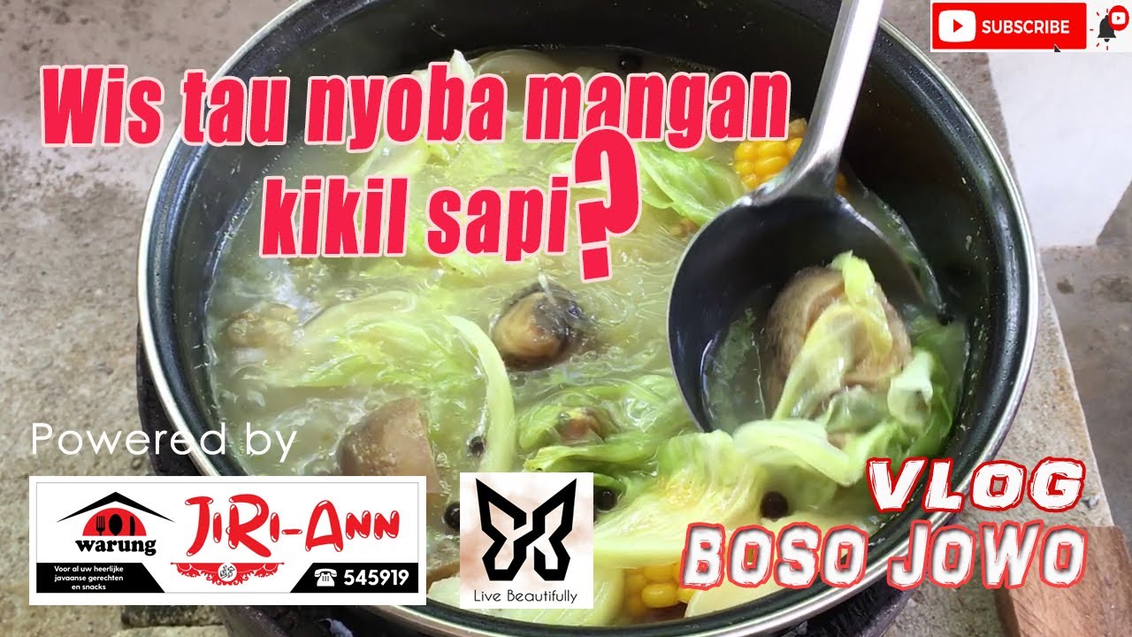 Kikil sapi di masak enak opo ra ya? - Vlog Jowo Songko Suriname