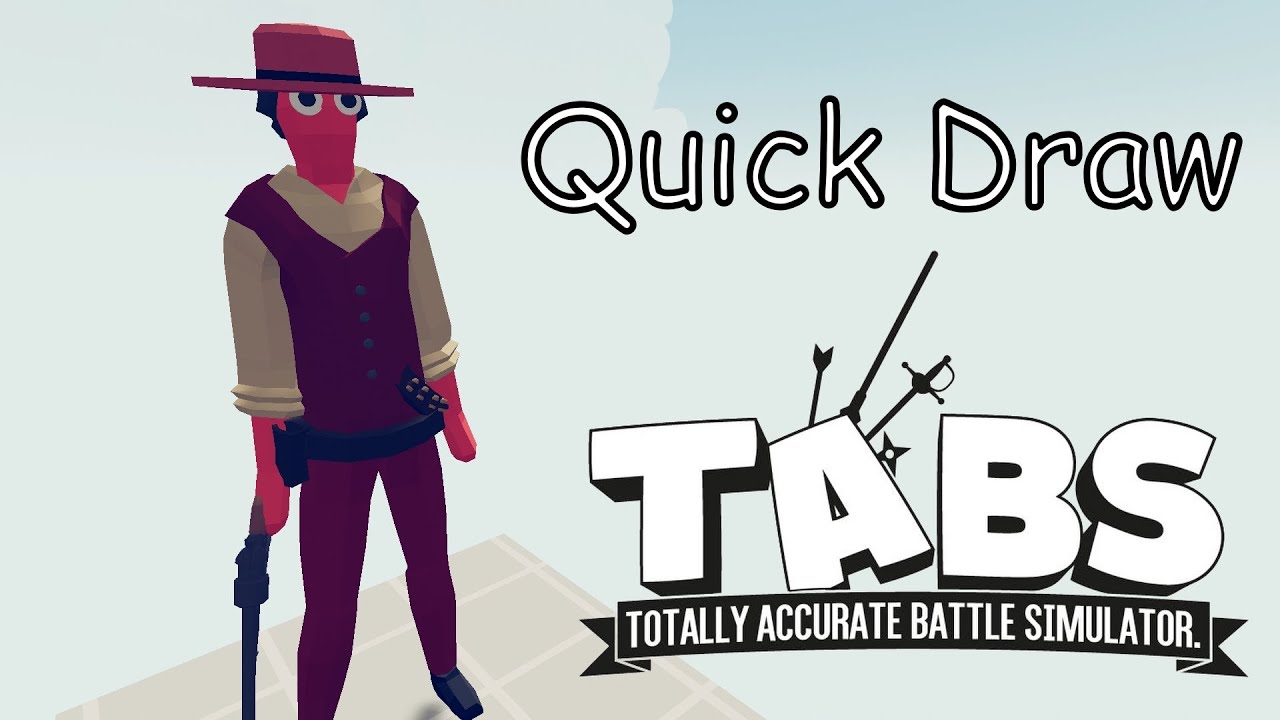 Quick Draw Vs Every Unit Final Destination Map TABS Totally Accurate Battle Simulator