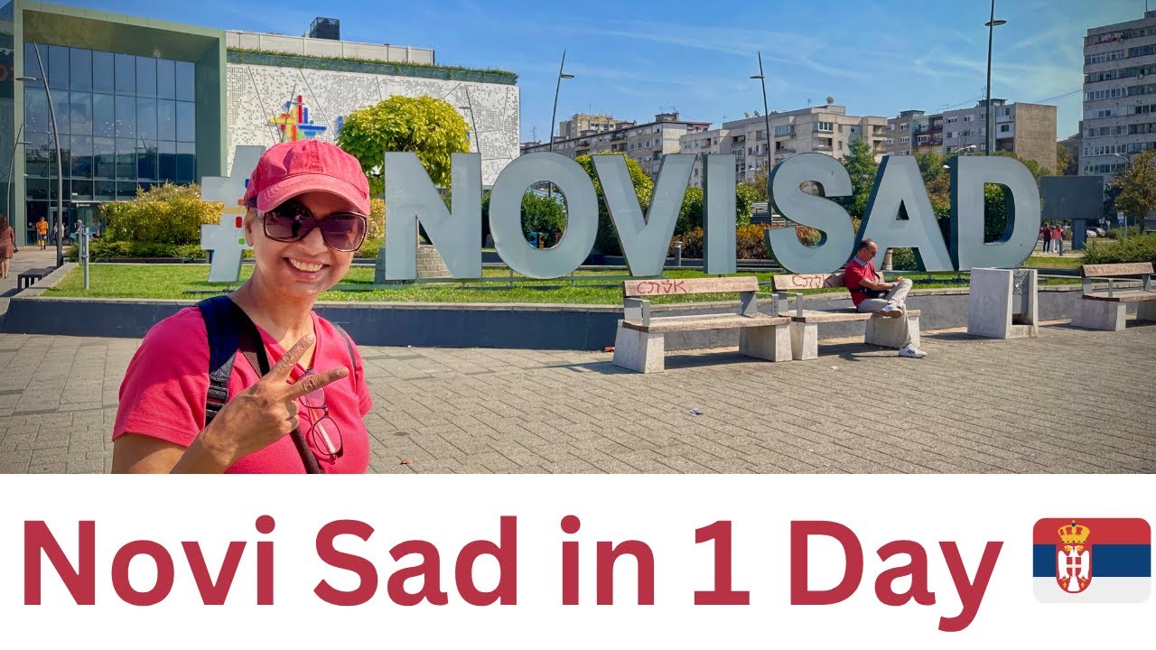 Exploring Novi Sad in a Day | Danube River, Old Town & Local Food Tour 🇷🇸