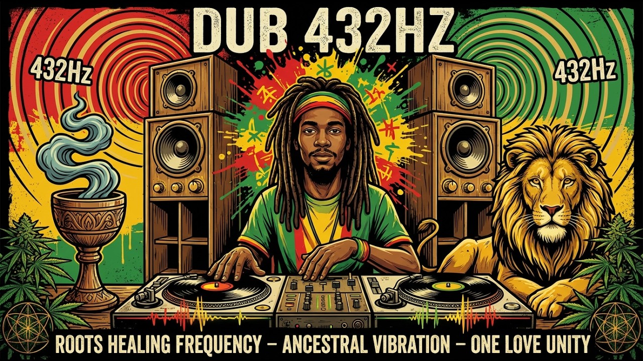 DUB 432Hz – Roots Healing Frequency | Powerful Reggae Meditation • Ancestral Vibration & One Love