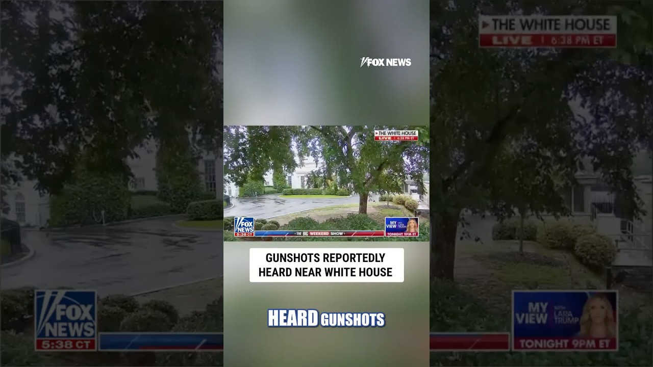 BREAKING: White House on lockdown after alleged gunshots