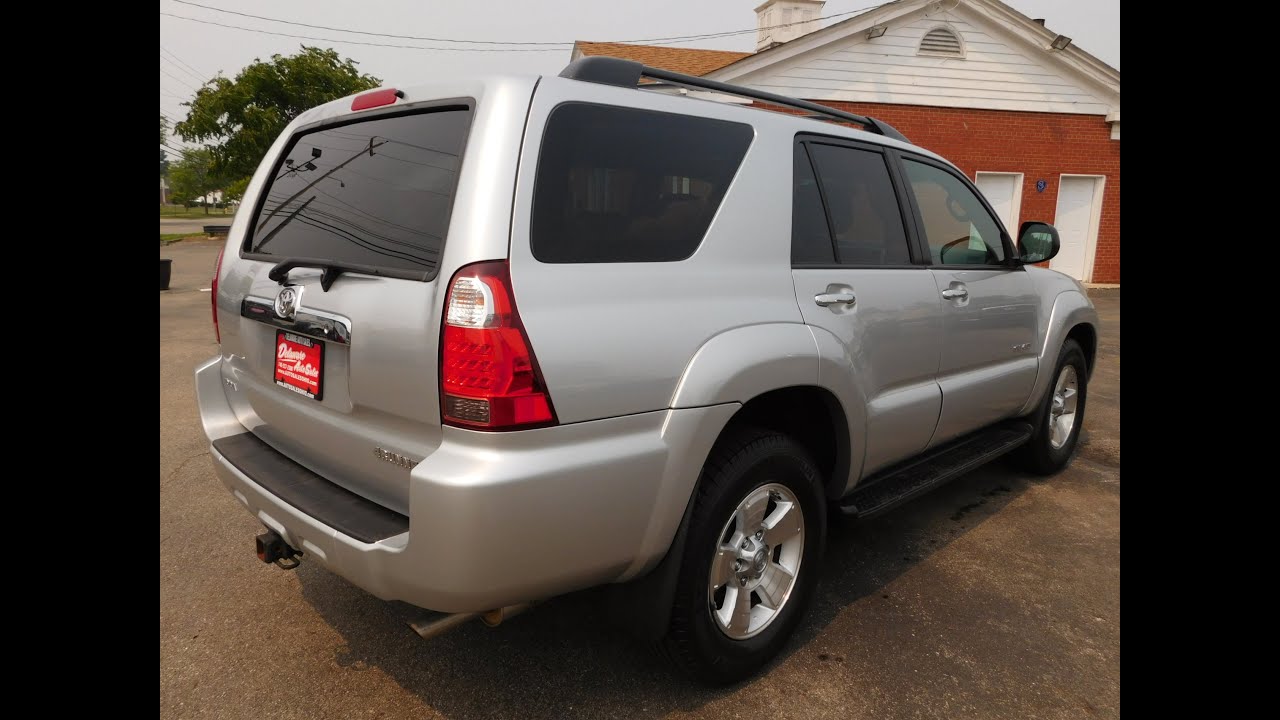 2008 Toyota 4Runner SR5 4X4 4.0L V6 - Only 86,000 Miles, Sunroof, Running Boards, All Stock, Clean!