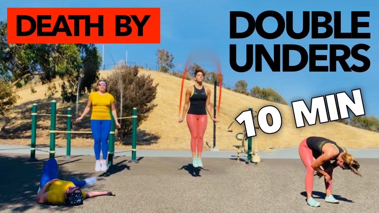 Death By Double Unders | 10 Minute At Home Workout 001| JUMP ROPE