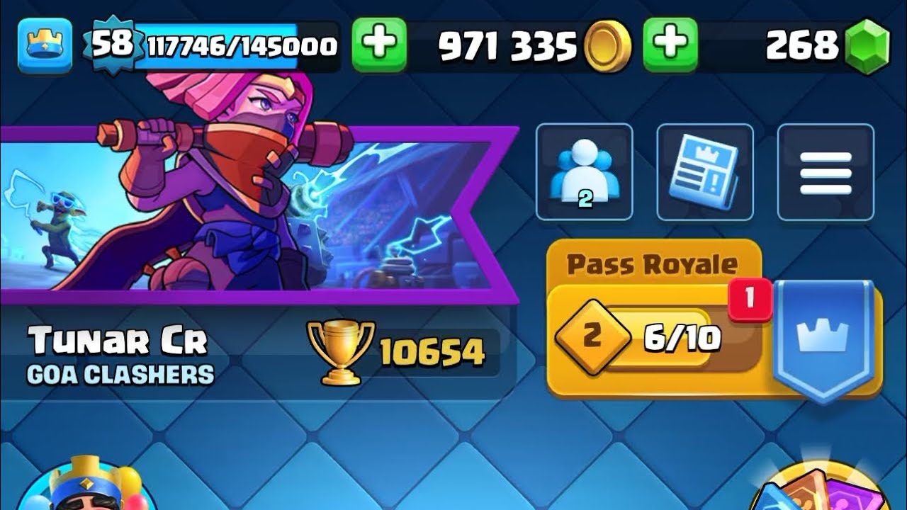 Uzun bir aradan sonra Clash Royale davamm ✊